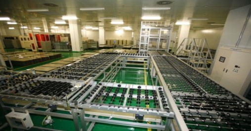 自动化生产线：智能设备