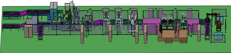 轮胎压装自动化生产线